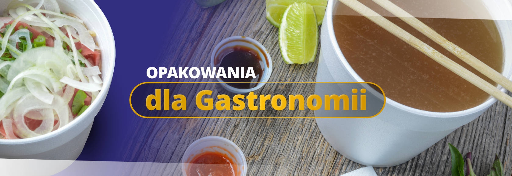 opakowania dla gastronomii